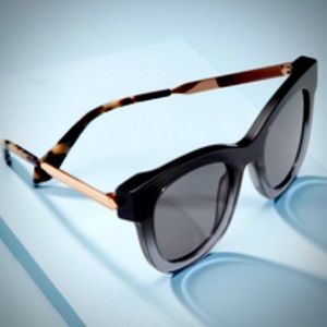 Stella & Dot -Simonne Black Ombré Fade Sunglasses